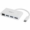 STARTECH 3-Port USB-C Hub with Gigabit