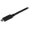 StarTech.com USB 3.1 USB Type-C kabel 1m Sort