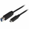 StarTech.com USB 3.0/ USB 3.1 Gen 1 USB-kabel 2m Sort