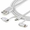 StarTech.com USB-kabel 1m Sølv