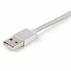 StarTech.com USB-kabel 1m Sølv