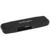 StarTech.com USB Memory Card Reader - USB 3.0 SD Card Reader - Compact - 5Gbps - USB Card Reader - MicroSD USB Adapter (SDMSDRWU3AC) Kortlæser USB 3.0/USB-C