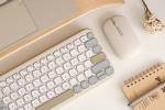 ASUS Marshmallow KW100 Tastatur Saksn&oslash;glekontakt Tr&aring;dl&oslash;s Tysk