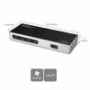 STARTECH Dual 4K Dock Windows DP HDMI