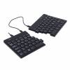 R-Go Split Break Ergonomic Keyboard (Nordic), wired, Black