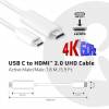 Club 3D USB 3.1 Type C til HDMI 2.0 1.8m aktiv
