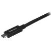 StarTech.com USB 3.1 / Thunderbolt 3 / DisplayPort 1.2 USB Type-C kabel 1m Sort