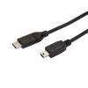 StarTech.com Thunderbolt 3 / USB 2.0 USB Type-C kabel 2m Sort