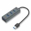 i-Tec USB 3.0 Metal Passive HUB Hub 4 porte USB