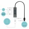 i-Tec USB 3.0 Metal Passive HUB Hub 4 porte USB