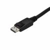 StarTech.com 9.8ft/3m USB C to DisplayPort 1.2 Cable 4K 60Hz, USB-C to DisplayPort Adapter Cable HBR2, USB Type-C DP Alt Mode to DP Monitor Video Cable, Compatible w/ Thunderbolt 3, Black - USB-C Male to DP Male (CDP2DPMM3MB) Ekstern videoadapter