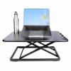 StarTech.com Standing Desk Converter for Laptop, Supports up to 8kg (17.6lb), Height Adjustable Laptop Riser w/ Slim Design, Table Top Sit Stand Desk Converter for Home Office - Rising Stand Up Desk Platform (LAPTOP-SIT-STAND) St&aring;ende skrivebordsomformer
