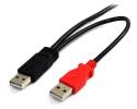 StarTech.com USB 2.0 USB-kabel 1.8m Sort