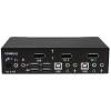 StarTech.com 2 Port DisplayPort KVM  - 2560x1600 @60Hz - Dual Port DP USB, , Video, Mouse  Box w/ Audio for Computers and Monitors (SV231DPUA) KVM / audio-switch Desktop