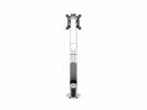 M VESA Gas Lift Arm Single Silver HD