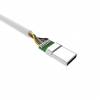 Silicon Power Boost Link PVC USB 2.0 USB Type-C kabel 1m Hvid