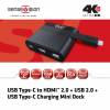 Club 3D USB 3.1 Type-C to HDMI2.0 + USB MiniDock