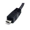 StarTech.com USB 2.0 USB-kabel 15cm Sort