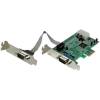 STARTECH 2 Port Low Profile PCIe RS-232