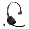 Jabra Evolve2 55 MS Mono Tr&aring;dl&oslash;s H&oslash;retelefoner Sort