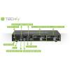 TECHly 2-Port DisplayPort1.2 Dual-Monitor KVM  KVM / audio / USB switch Desktop