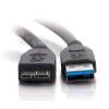 Cbl/1m USB 3.0 AM-Micro BM Black