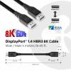 Club 3D CAC-1061 DisplayPort til DisplayPort 1.4 5 m Sort