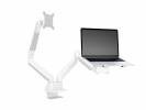 M Laptop Holder Gas Lift Arm Silver