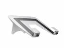 M Laptop Holder Gas Lift Arm Silver