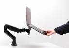 M Laptop Holder Gas Lift Arm Silver