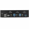 StarTech.com 2 Port DisplayPort KVM  - 4K 60Hz - Single Display - UHD DP 1.2 USB KVM  USB 3.0 Hub & Audio - TAA Compliant KVM / audio / USB switch Desktop