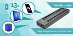 i-Tec USB 3.0 Charging HUB 13 port  Power Adapter 60 W Hub 13 porte USB