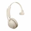 Jabra Evolve2 65 UC Mono Tr&aring;dl&oslash;s H&oslash;retelefoner Beige