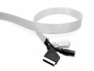 M Universal Cable Sock Roll Silver 40mm-