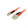 STARTECH 2m Fiber Patch Cable LC - SC