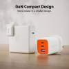 Targus HyperJuice Adapter 65Watt 1xUSB-A 2.0 2xUSB-C