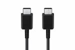 SAMSUNG Cable USB-C to USB-C 25W Black