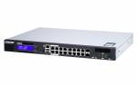 QGD-1600P: 16 1GbE PoE ports with 2 RJ45