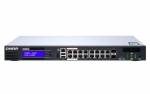 QGD-1600P: 16 1GbE PoE ports with 2 RJ45