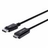 Manhattan Video/audiokabel DisplayPort / HDMI 3m Sort