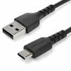 StarTech.com Thunderbolt 3 / USB 2.0 USB Type-C kabel 2m Sort