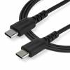 StarTech.com Thunderbolt 3 / USB 2.0 USB Type-C kabel 1m Sort