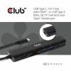 Club3D USB Type C 7-in-1 Hub Dockingstation