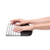 ErgoSoft Wrist Rest Flat Cmpct Kybrd Blk