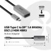 Club 3D CAC-1567 USB-C  til DisplayPort 1.4 Adapter