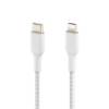 Lightning to USB-C Cable Braid 2M White