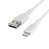 Belkin USB-A to Lightning, White (2m)