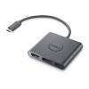 Dell Videointerfaceomformer DisplayPort / HDMI / USB 18cm Sort