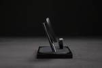 3-in-1 Wireless Pad/Stand/Apple Watch, Black