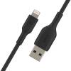 Lightning to USB-A Cable 2M Black